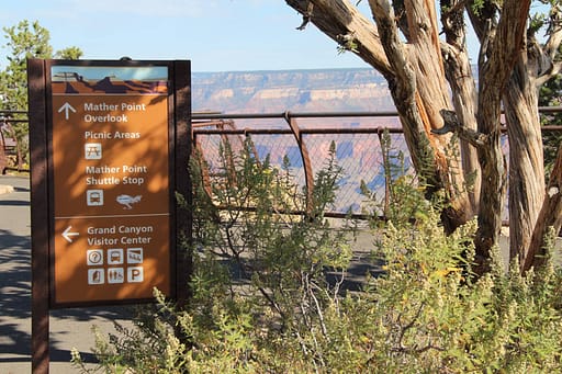 Mather Point at Grand Canyon